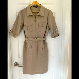 Cargo dress with pockets